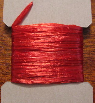 ������ ���� / raffia scarlet